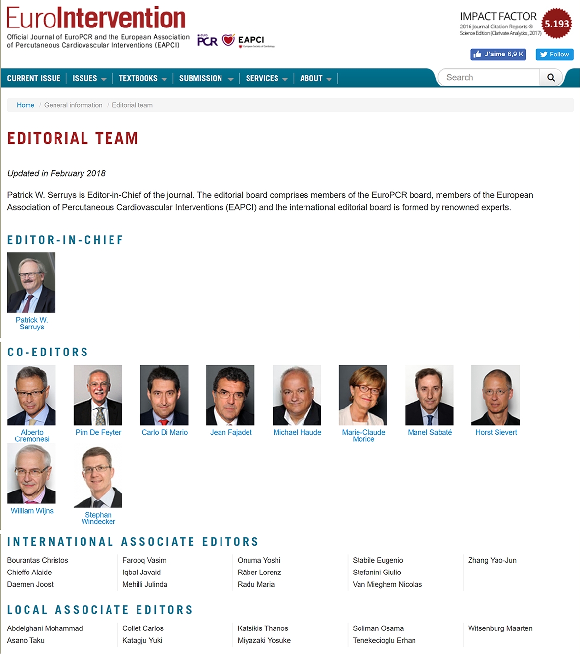 EI associate Editors
